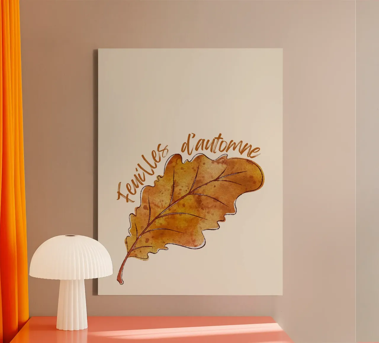 Feuilles d'automne tela da Idées & Création