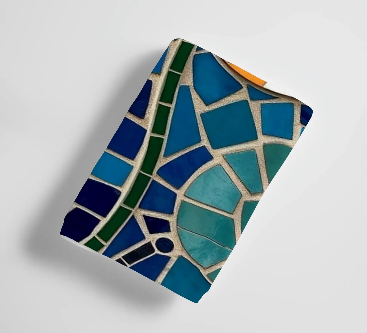 Il fiore della serenità: Un mosaico di tranquillità asciugamano da bagno da Artistic-shop