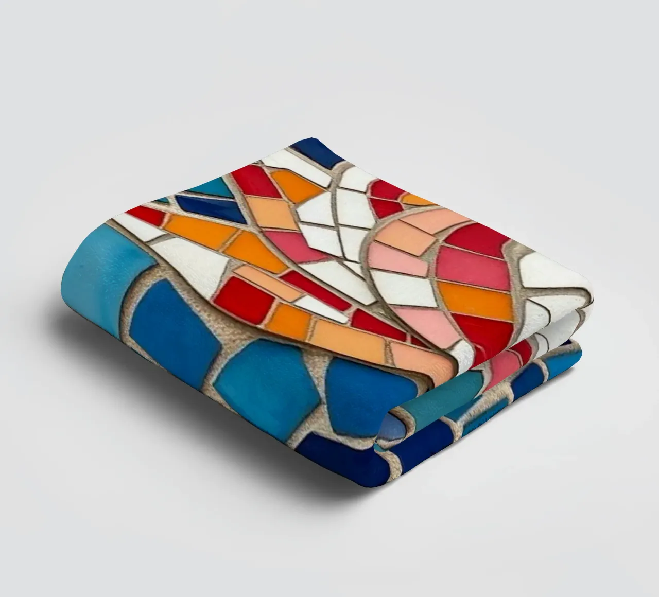 Il fiore della serenità: Un mosaico di tranquillità asciugamano da bagno da Artistic-shop
