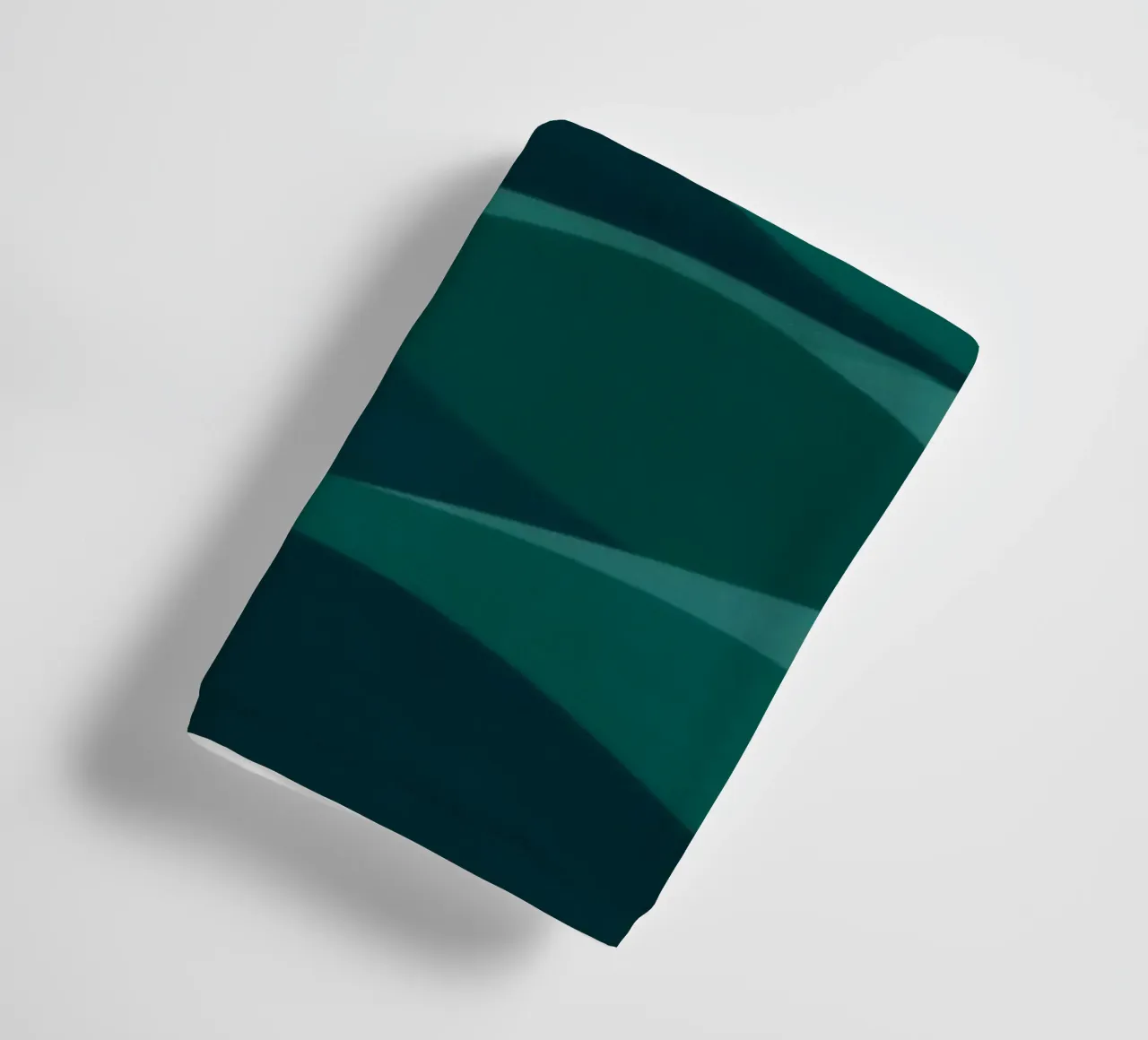 Minimalist Abstract Ocean Waves and Sun towel by Artistic-shop