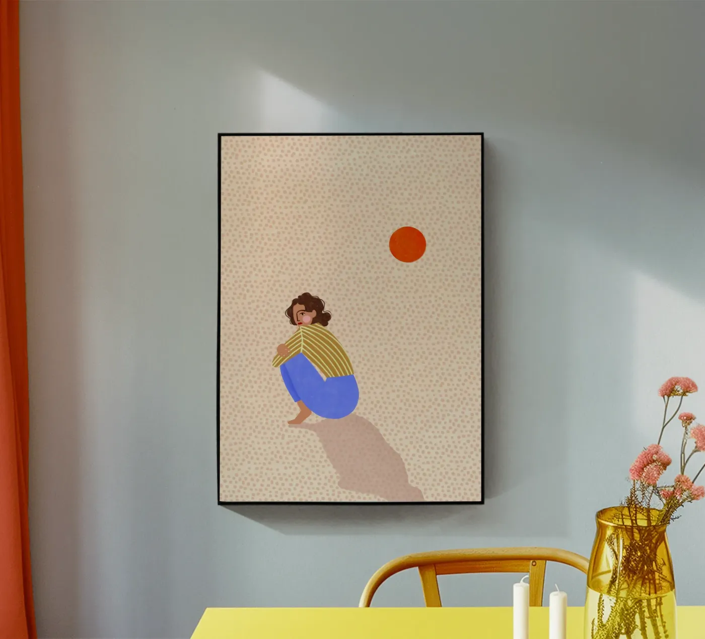 Solar Grounding acrylic glass by Bea Mueller