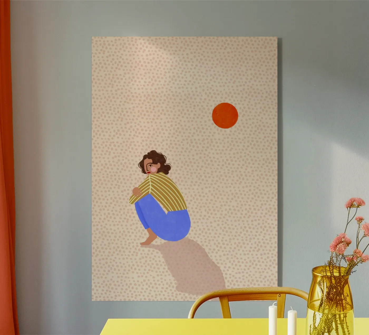 Solar Grounding acrylic glass by Bea Mueller