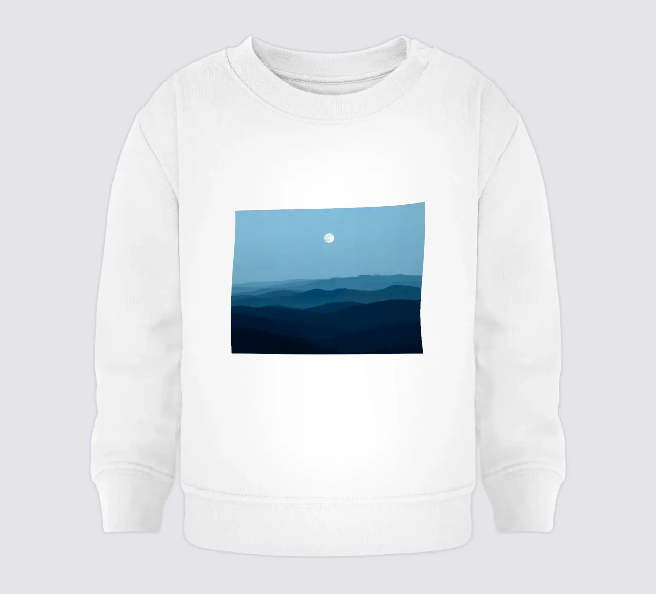 L'abbraccio della serenità: Un'alba di mezzanotte felpa neonato da Artistic-shop