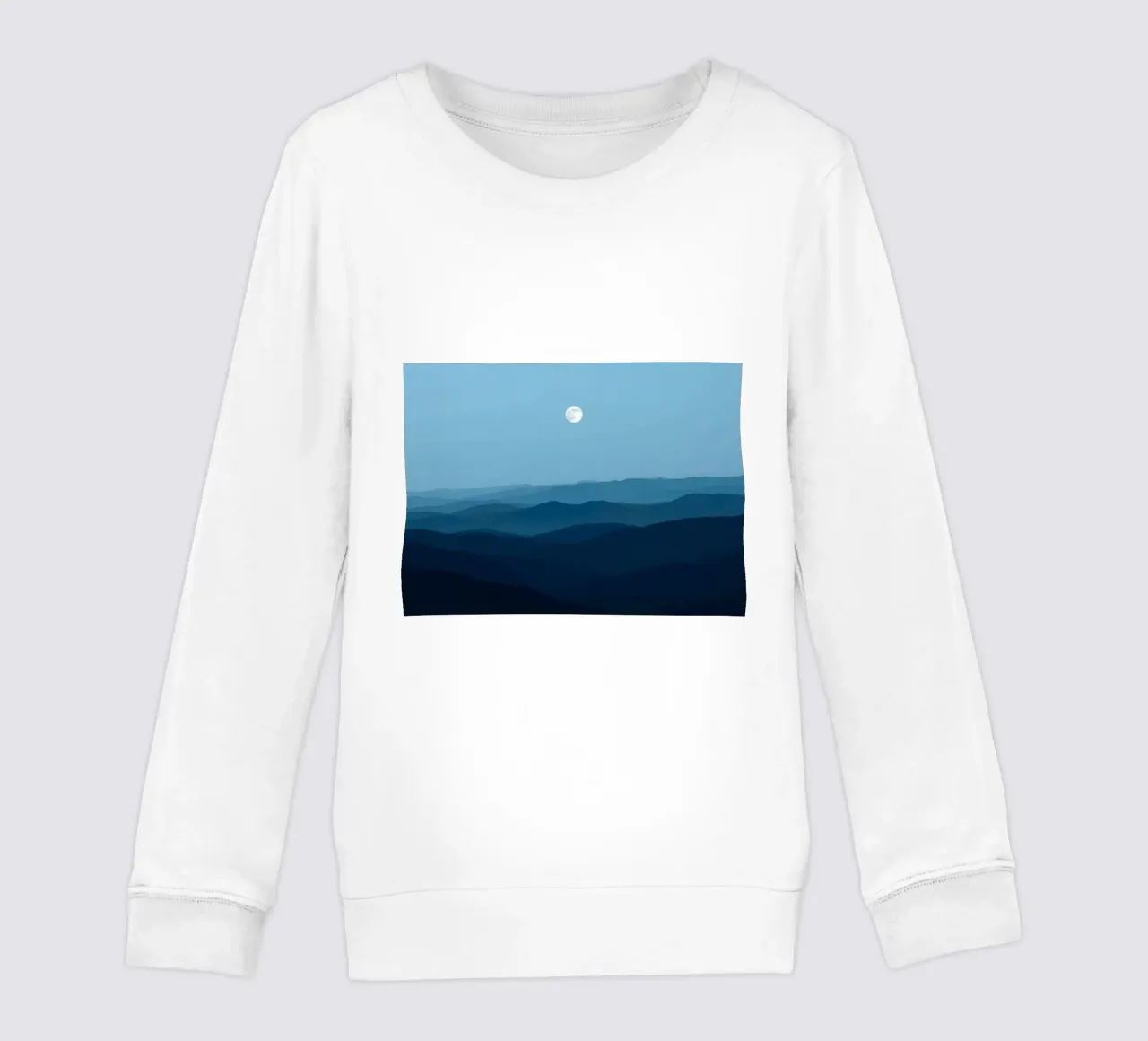 L'abbraccio della serenità: Un'alba di mezzanotte felpa bambino da Artistic-shop