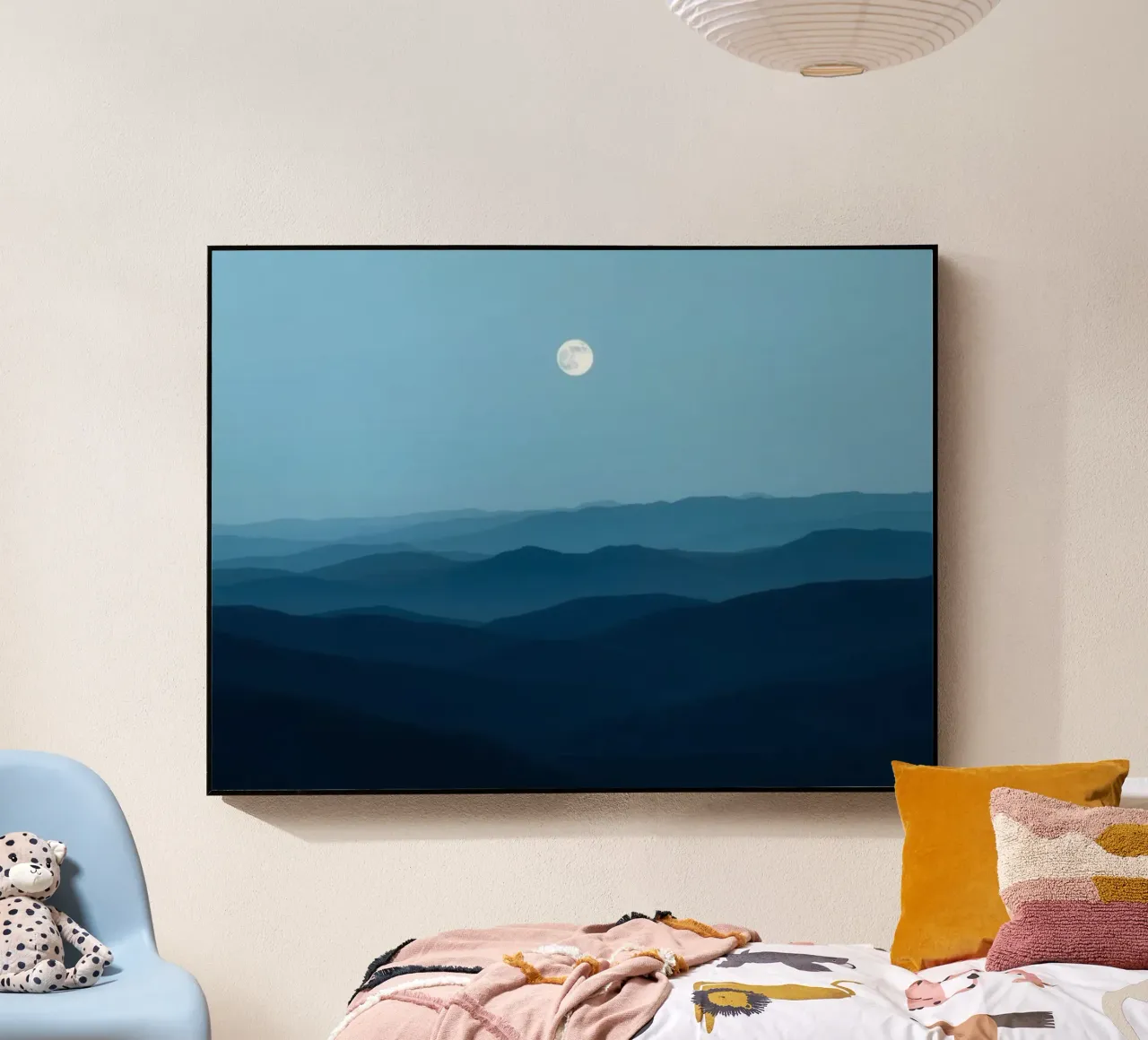L'abbraccio della serenità: Un'alba di mezzanotte plexiglass da Artistic-shop
