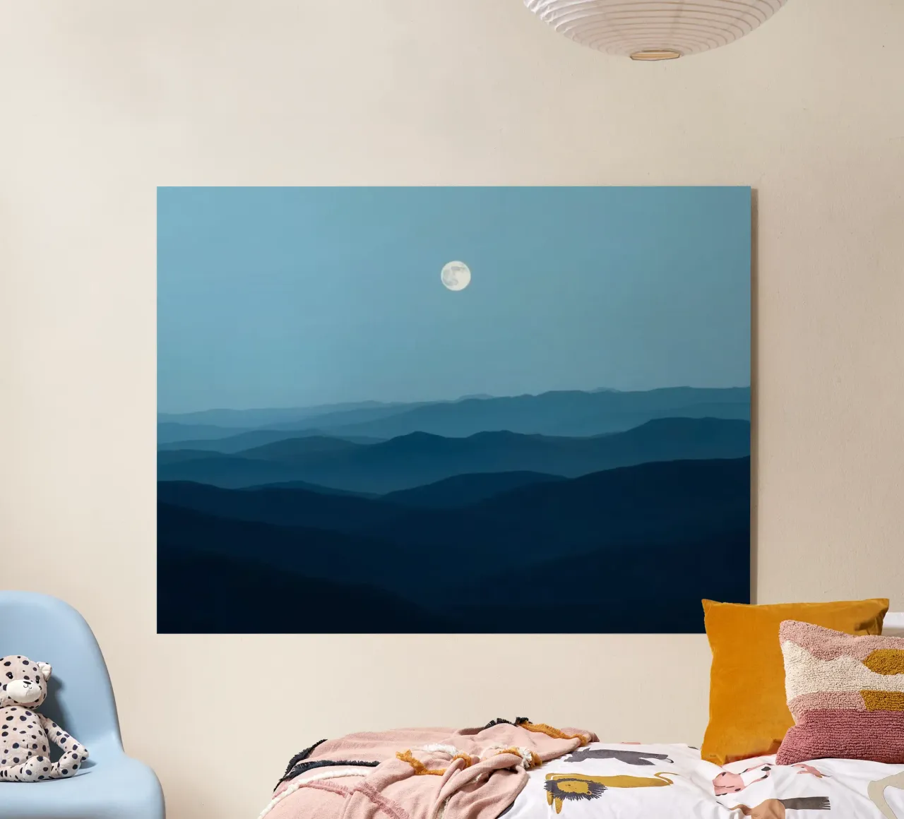 L'abbraccio della serenità: Un'alba di mezzanotte plexiglass da Artistic-shop