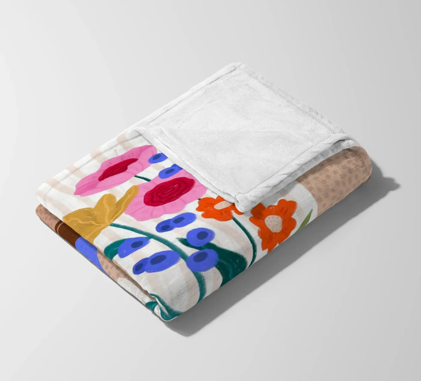 Blooming Socks fleecedeken van Bea Mueller