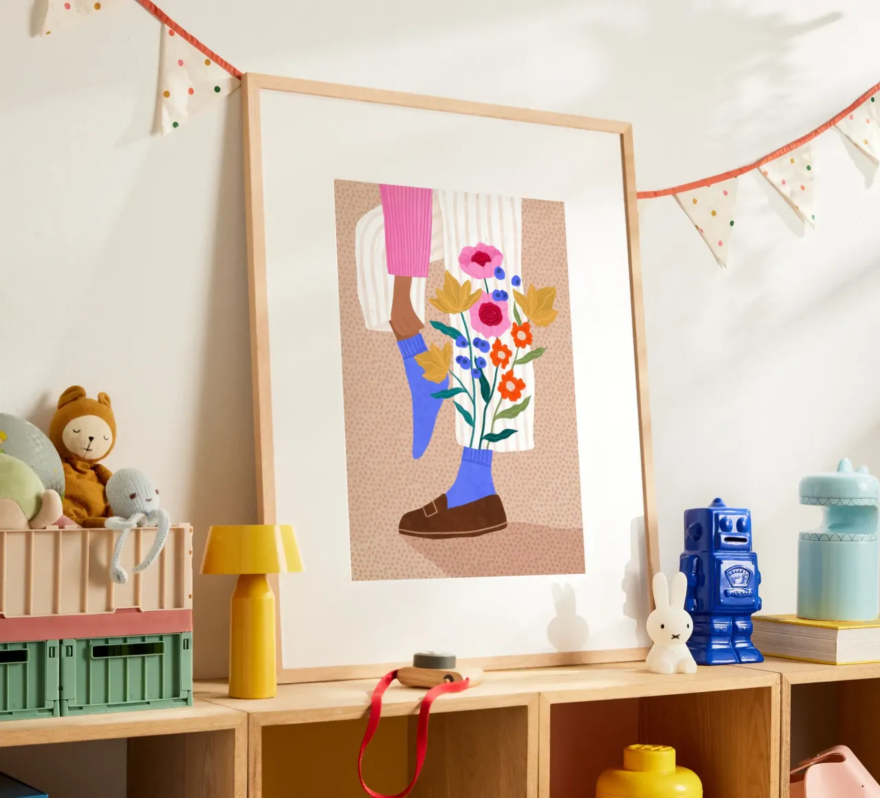 Blooming Socks poster da Bea Mueller