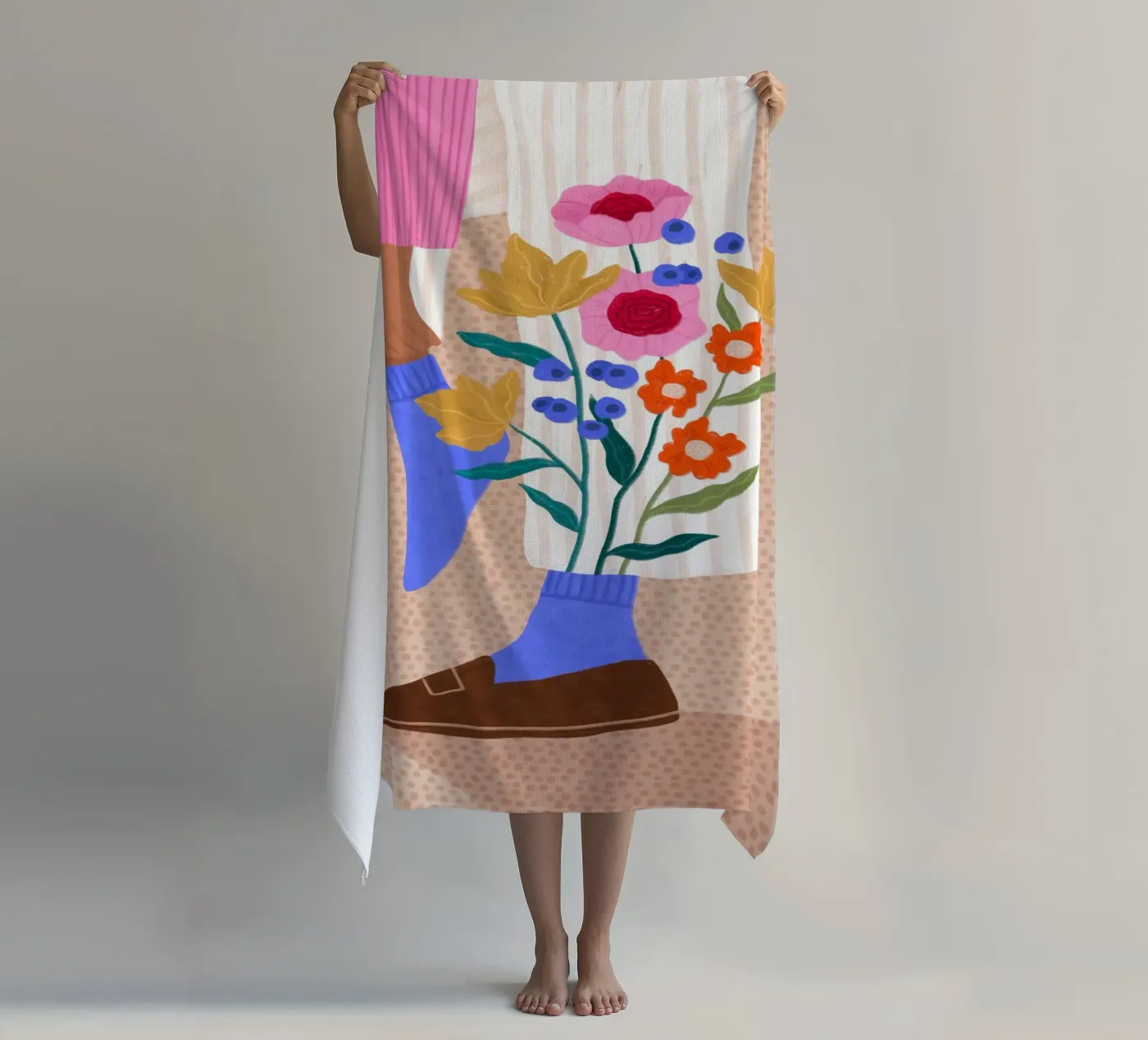Blooming Socks telo mare da Bea Mueller