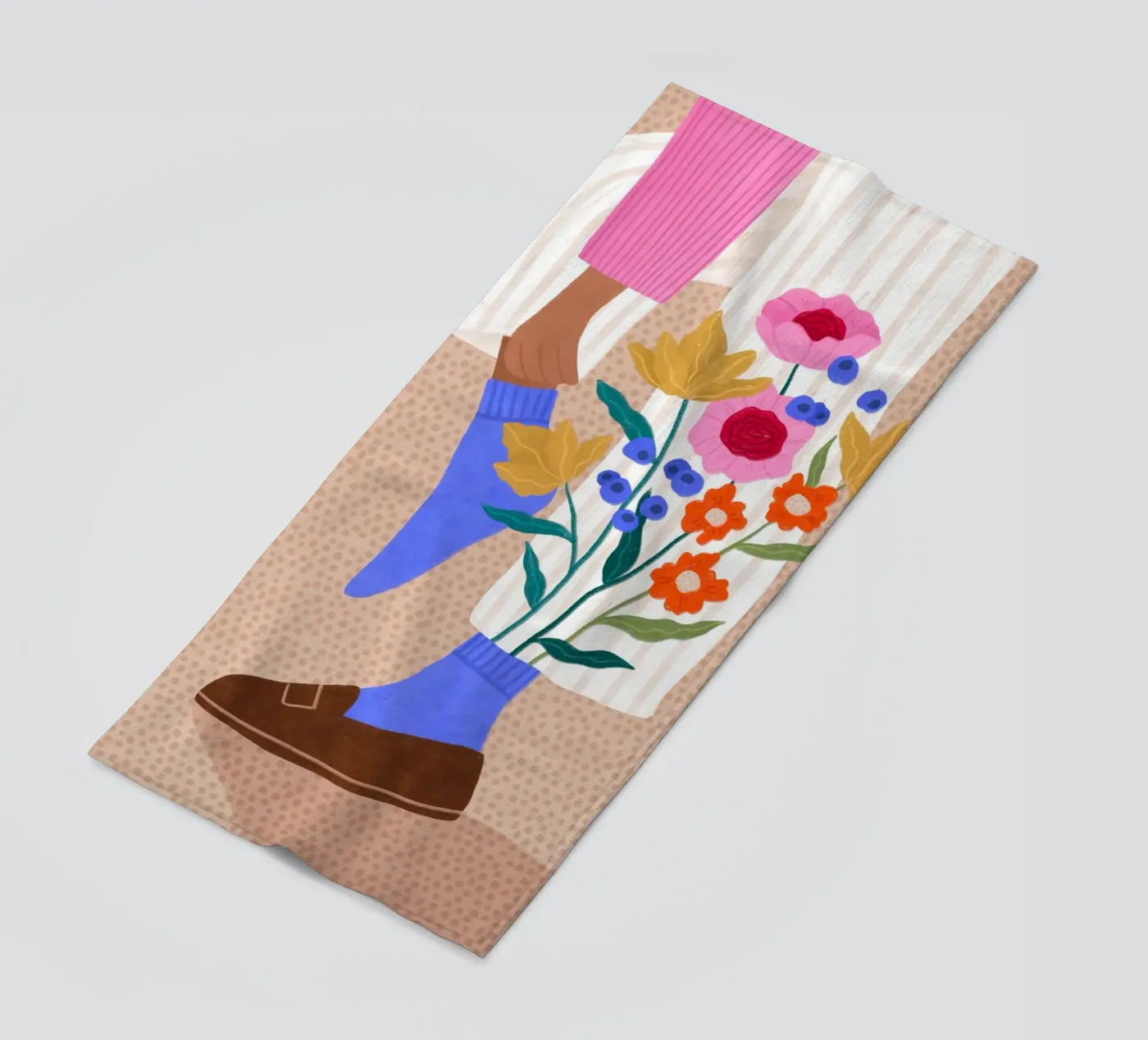 Blooming Socks telo mare da Bea Mueller
