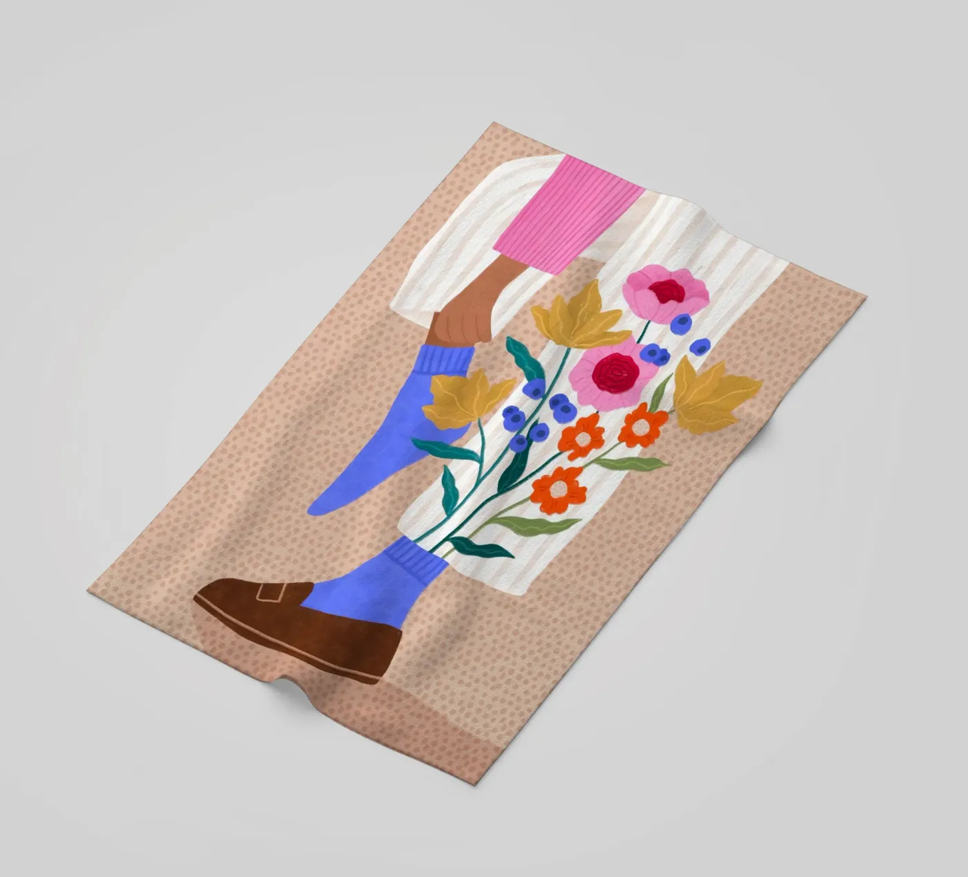 Blooming Socks telo mare da Bea Mueller