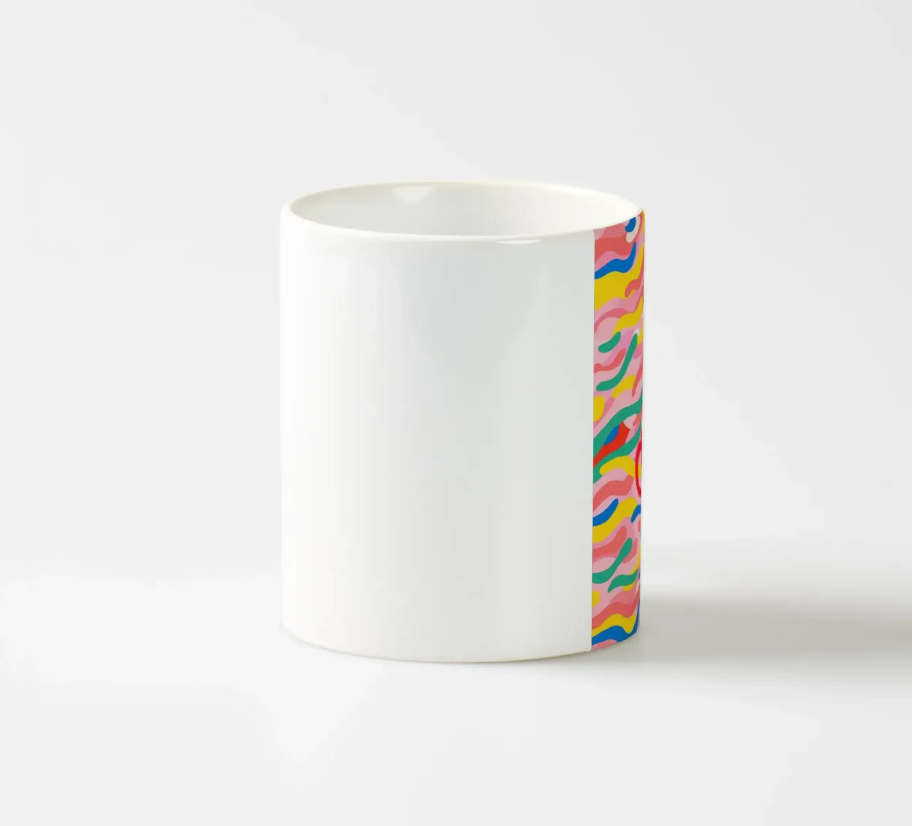 Pausa caffè ottimista | Pop Art tazza in ceramica da Autofocus