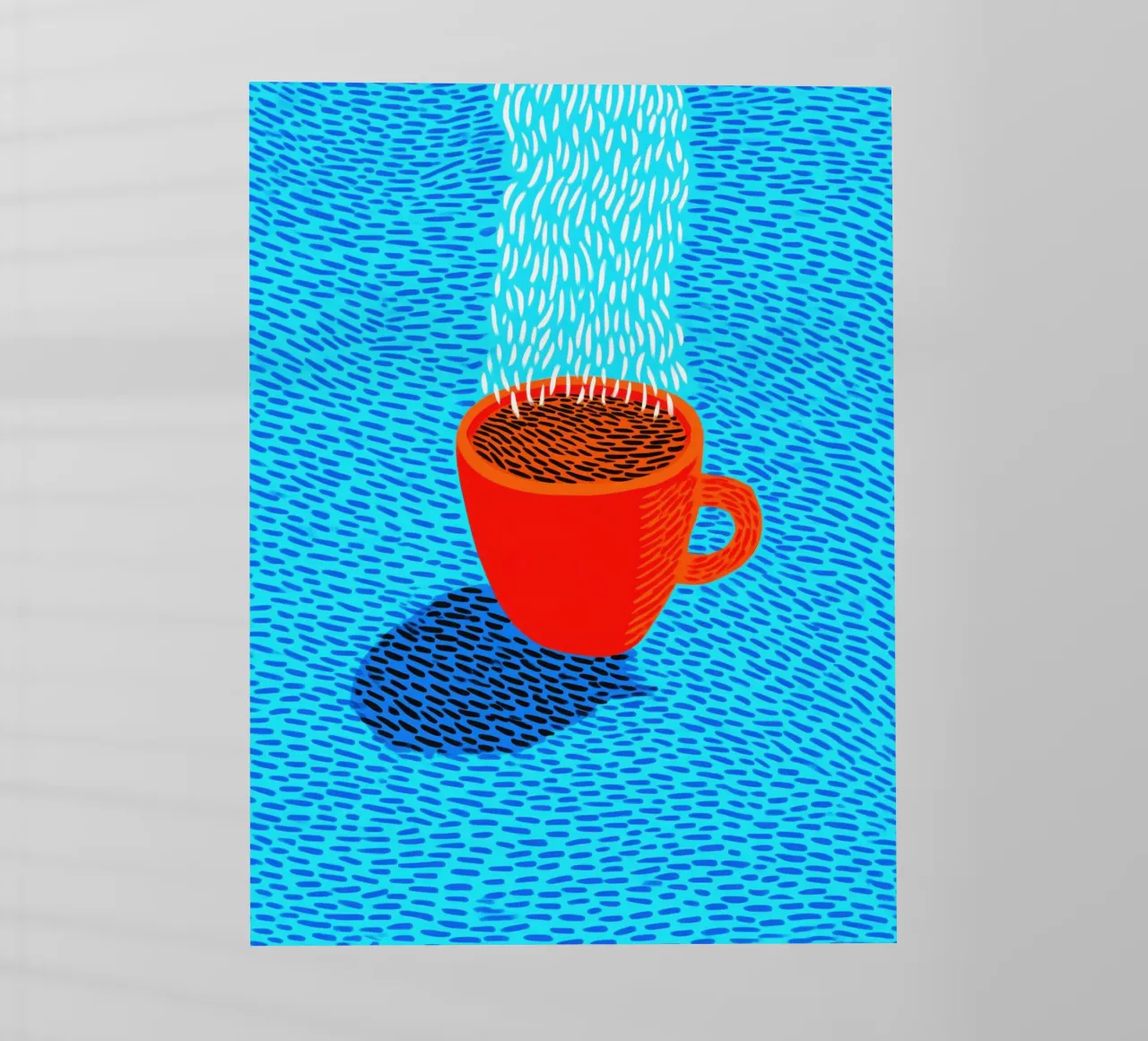 Caffè a bordo piscina | Vitalità e gioia di vivere in cucina pellicola backlit da Autofocus