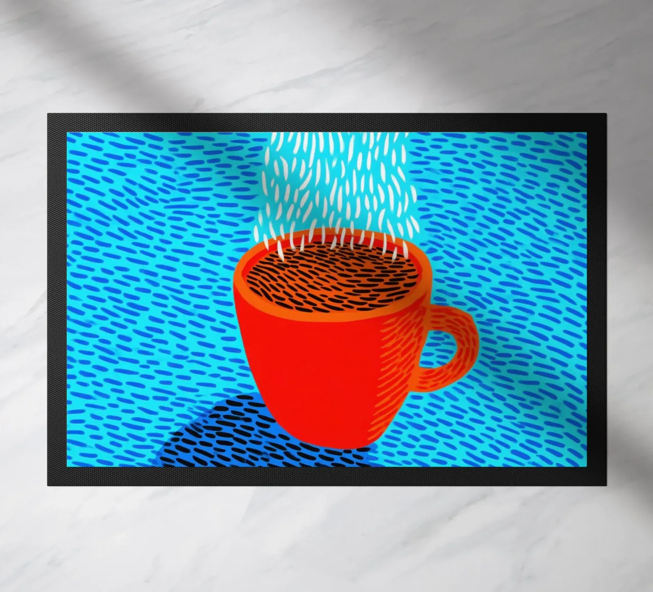 Caffè a bordo piscina | Vitalità e gioia di vivere in cucina zerbino da Autofocus
