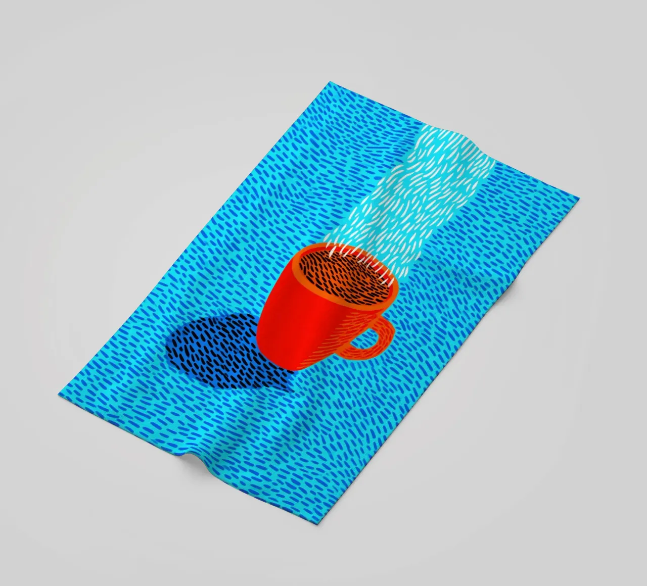 Caffè a bordo piscina | Vitalità e gioia di vivere in cucina telo mare da Autofocus