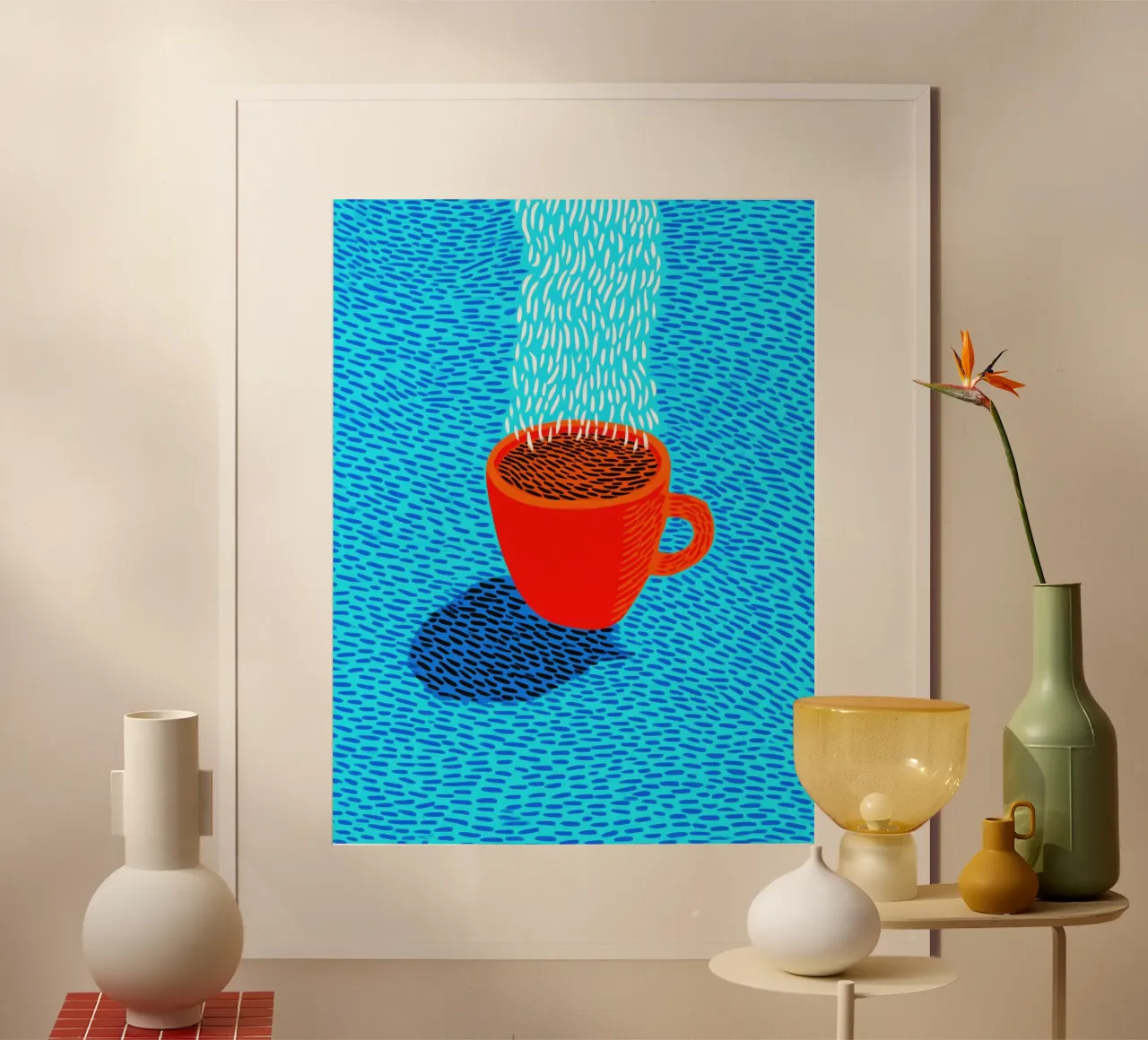 Caffè a bordo piscina | Vitalità e gioia di vivere in cucina carta hahnemühle da Autofocus