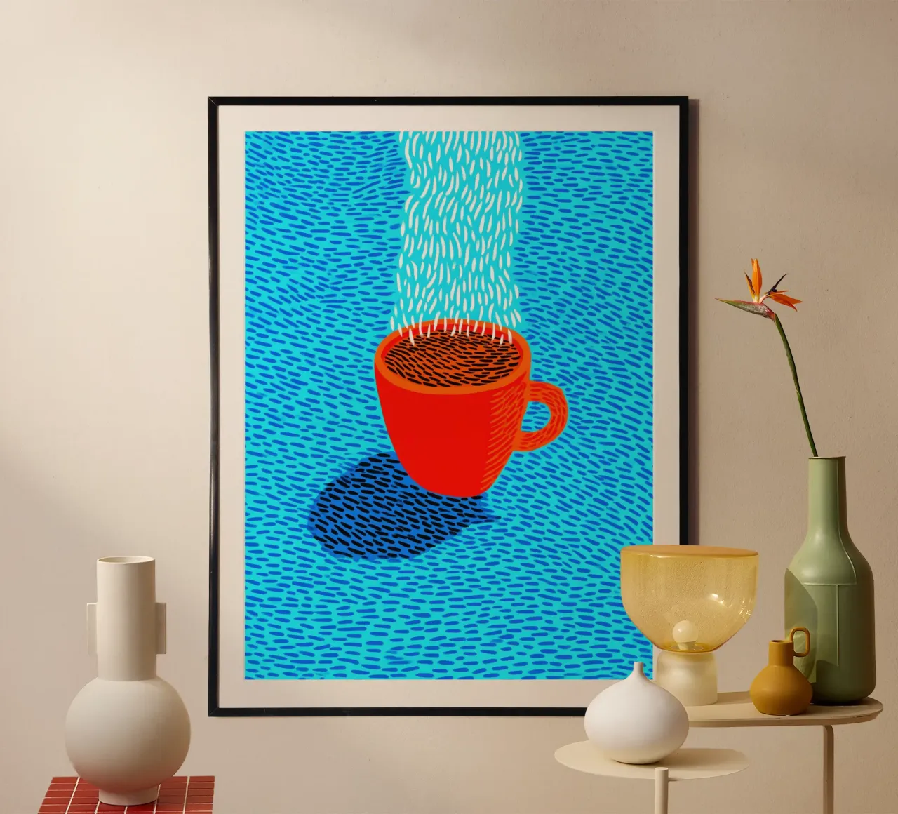 Caffè a bordo piscina | Vitalità e gioia di vivere in cucina carta hahnemühle da Autofocus