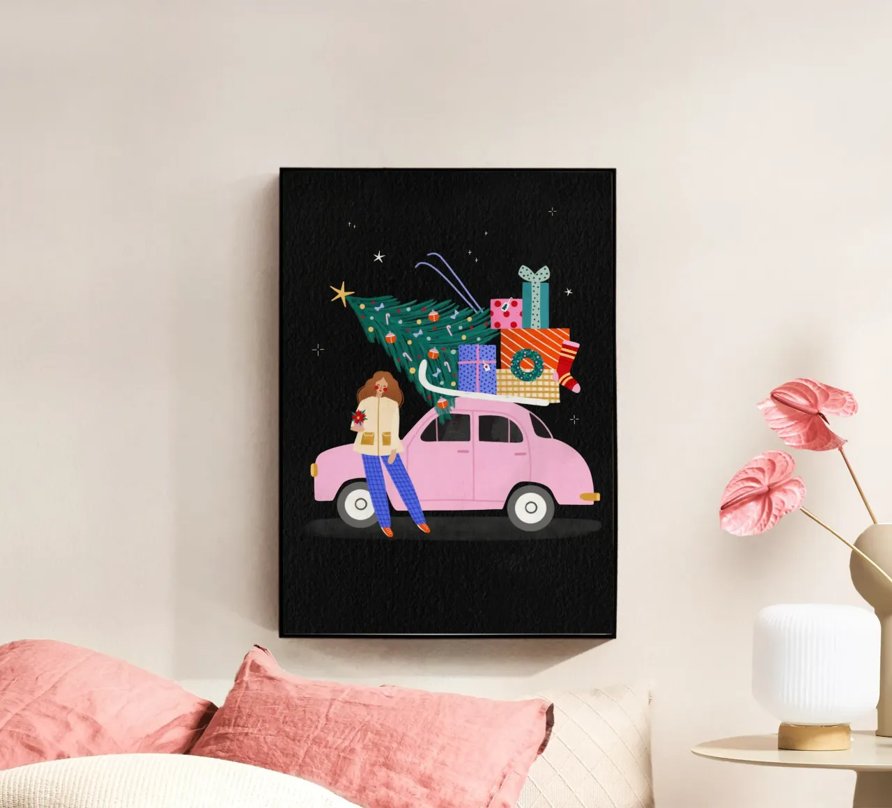 Christmas Cargo plexiglass da Bea Mueller