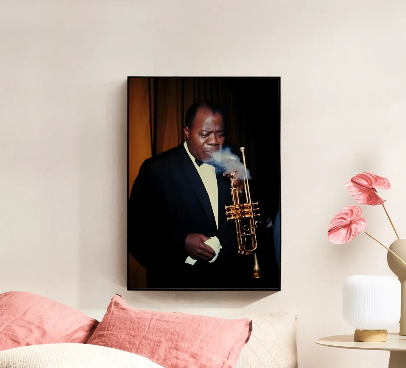 Louis Armstrong plexiglass da Digital Street art