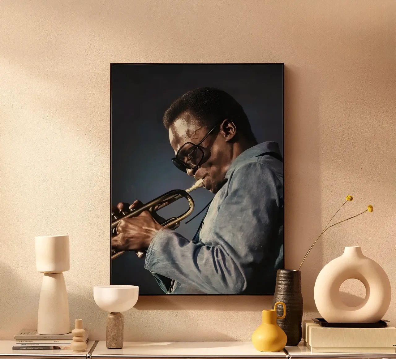 Miles Davis plexiglass da Digital Street art