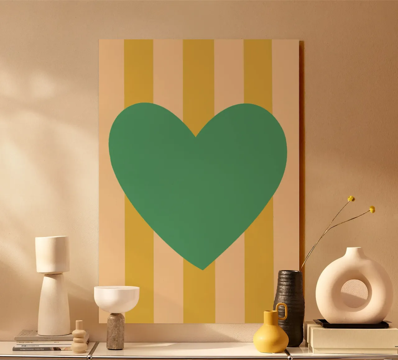 Cuore verde 02 plexiglass da Art House