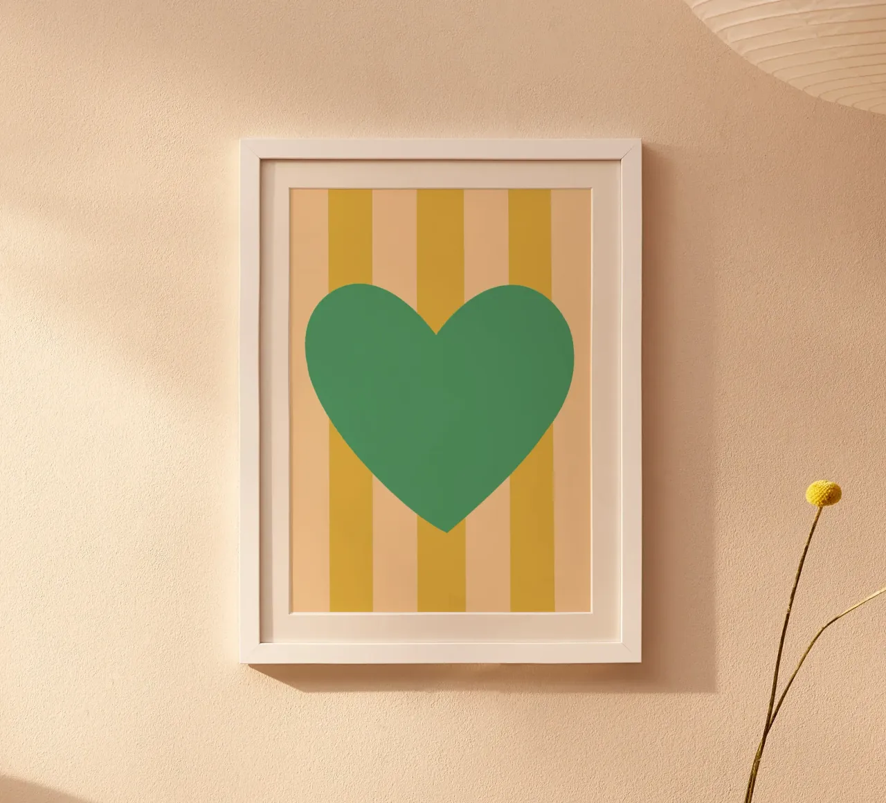 Cuore verde 02 carta hahnemühle da Art House