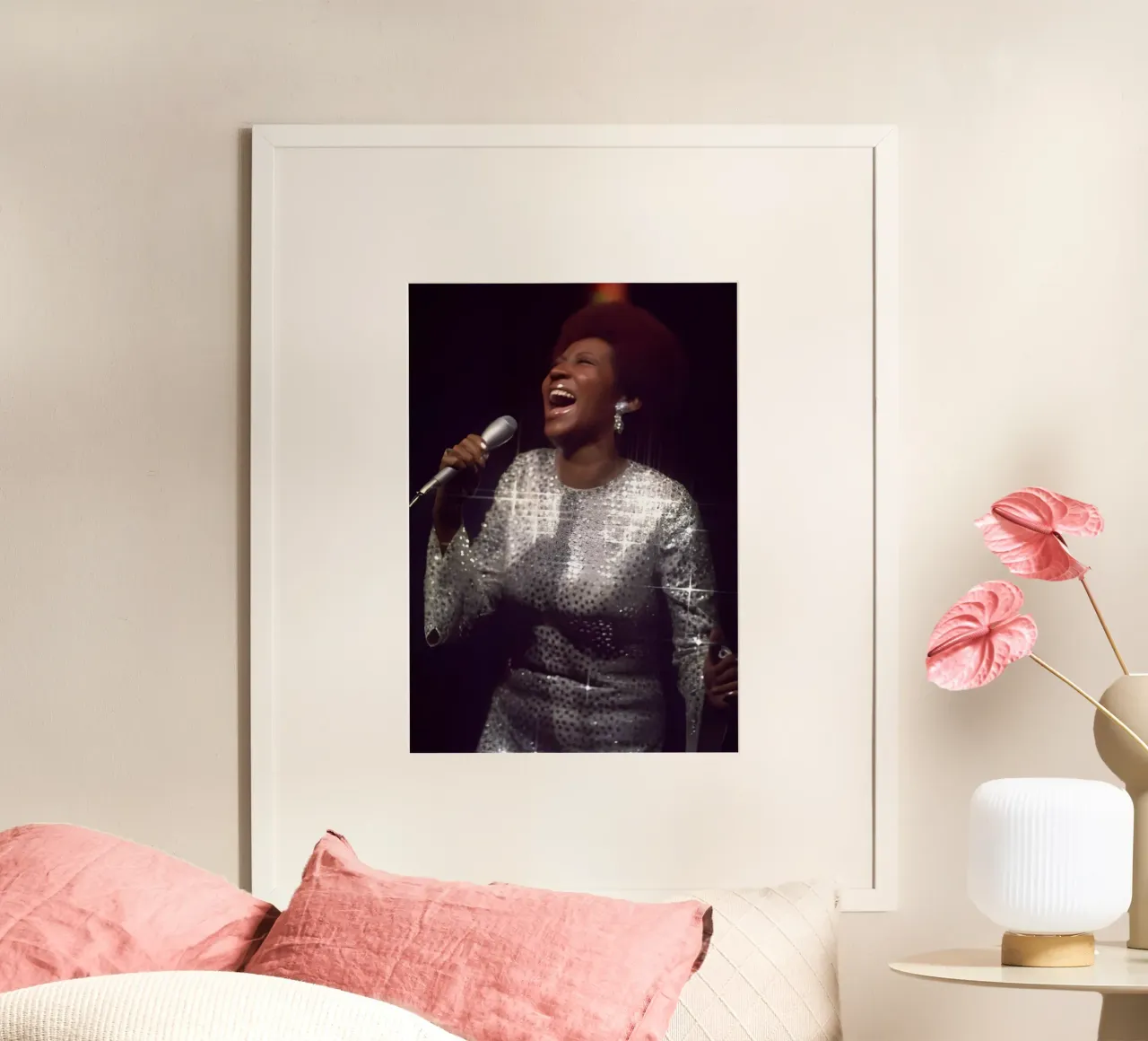 Aretha Franklin carta hahnemühle da The Poster Hub