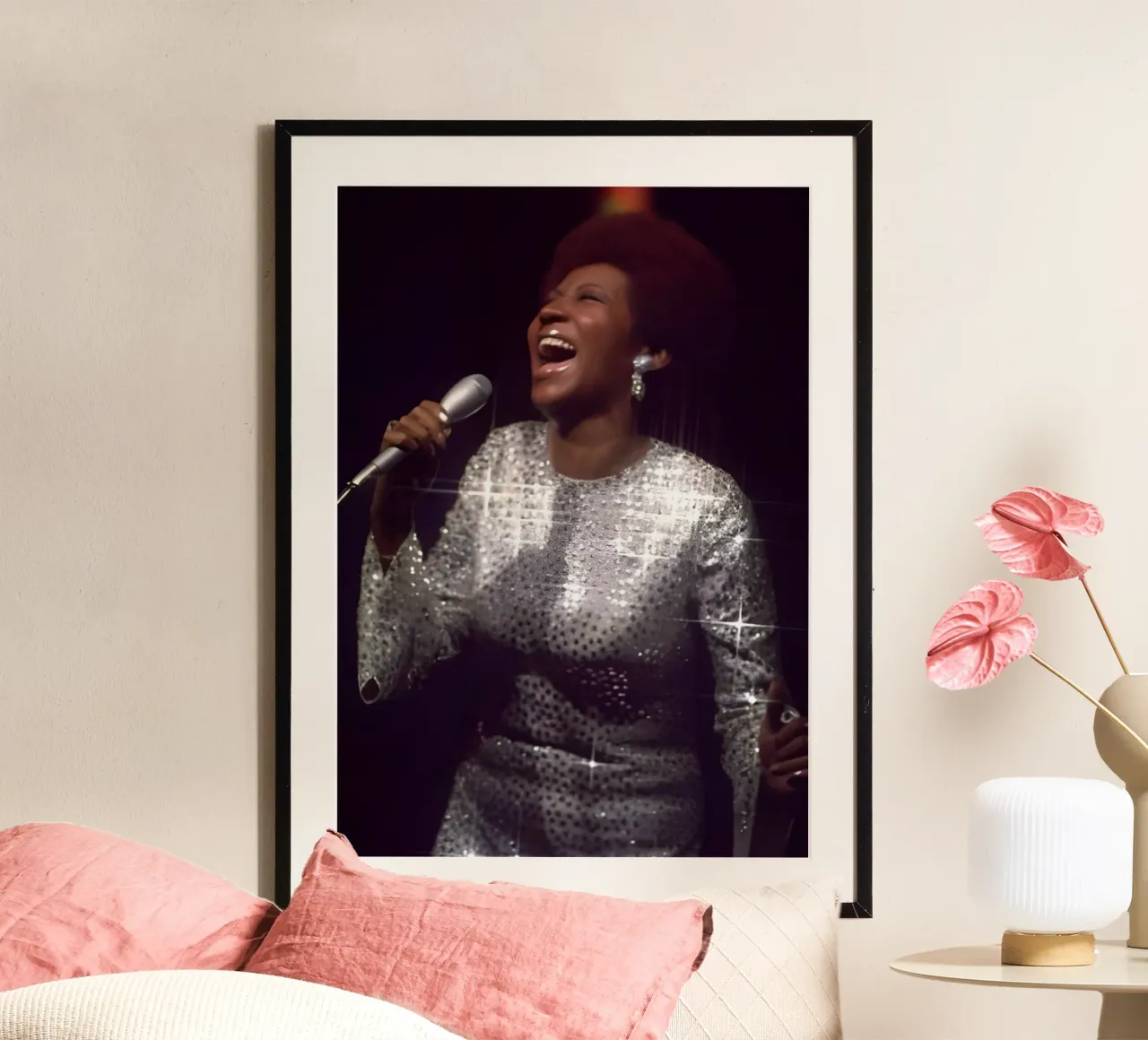 Aretha Franklin carta hahnemühle da The Poster Hub