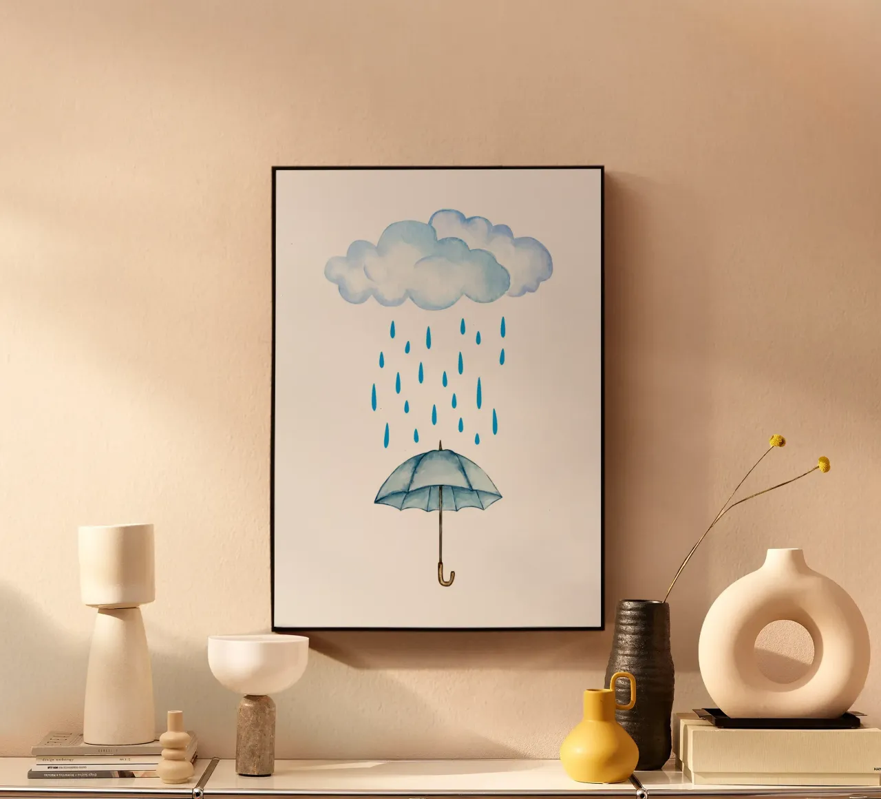 Rain forex plate by PinkCandyWalls