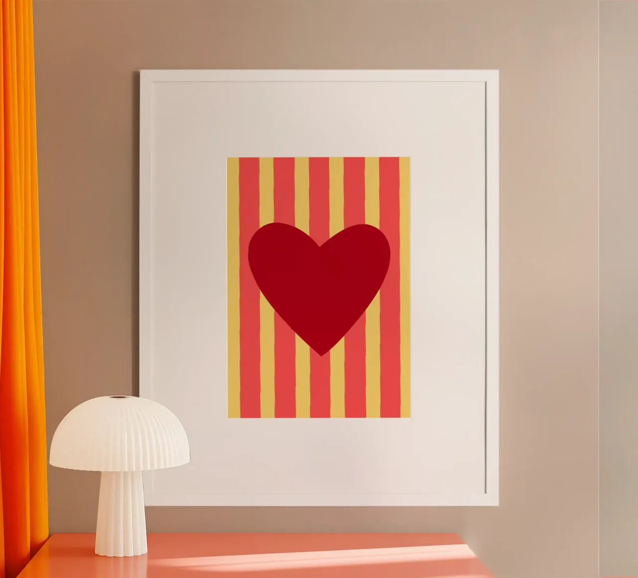 Cuore rosso 04 poster da Art House