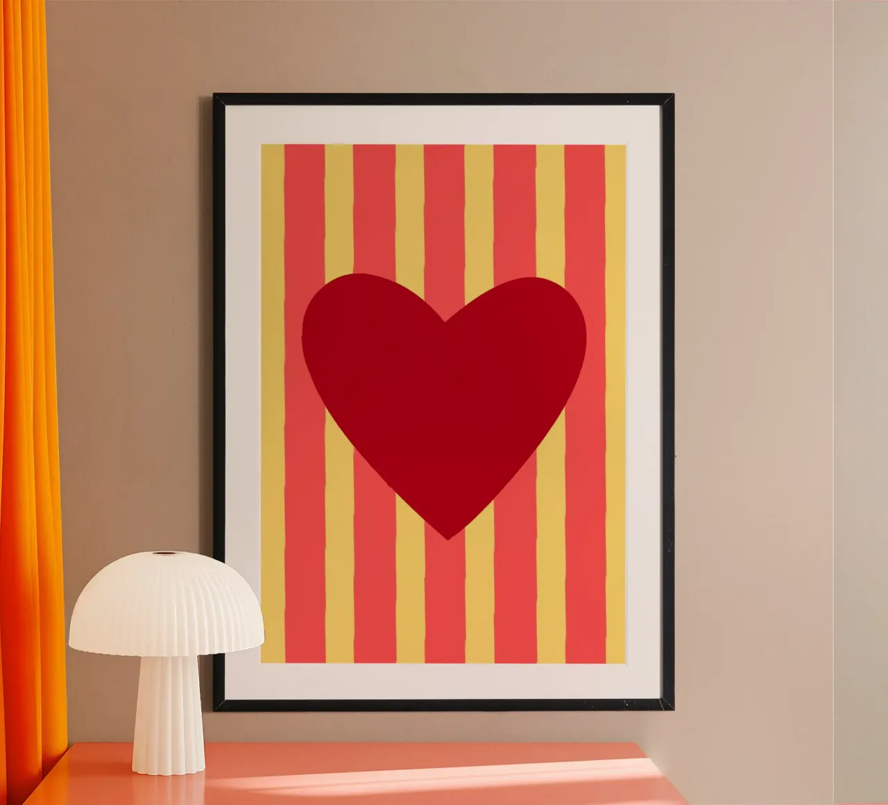 Cuore rosso 04 carta hahnemühle da Art House