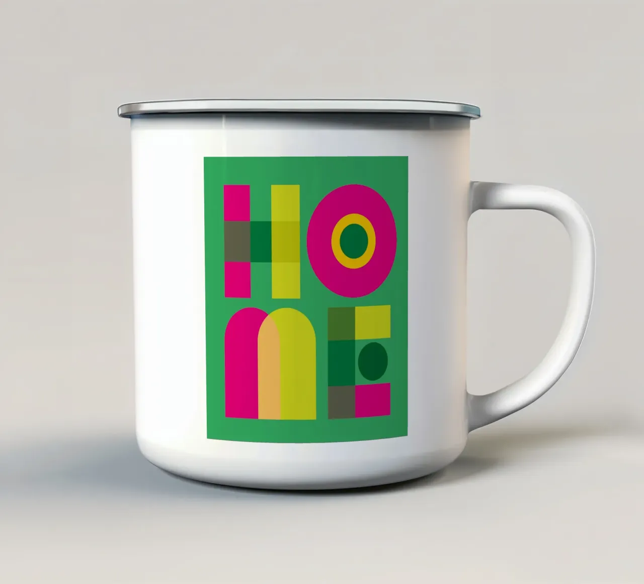 Home 02 tazza in smalto da Art Fart
