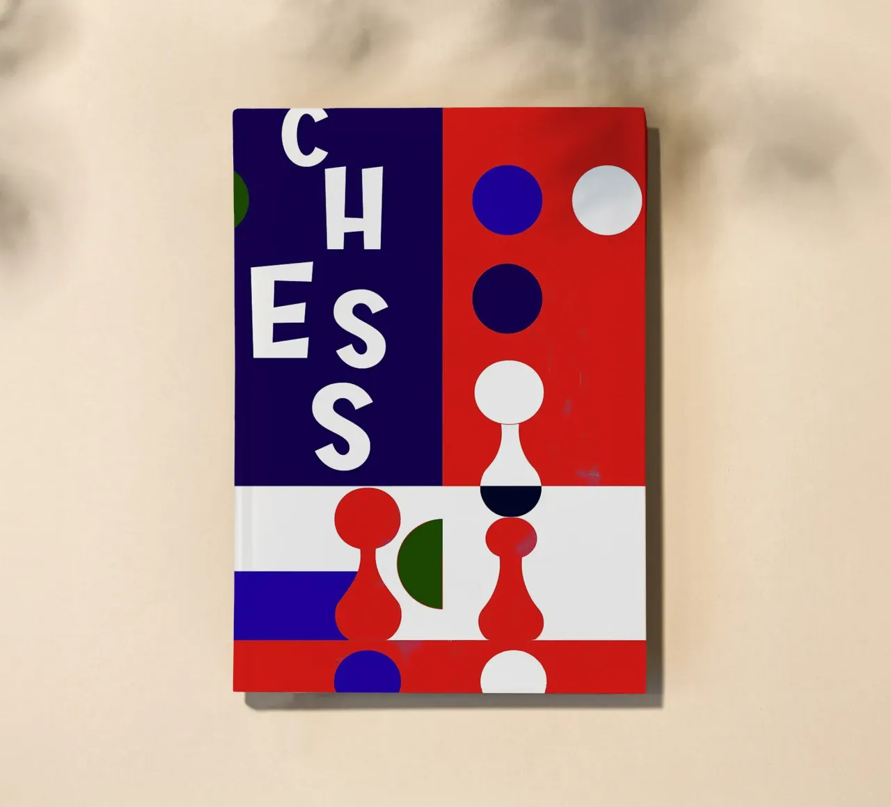 Chess Abstract Art notebook by HARU HARU