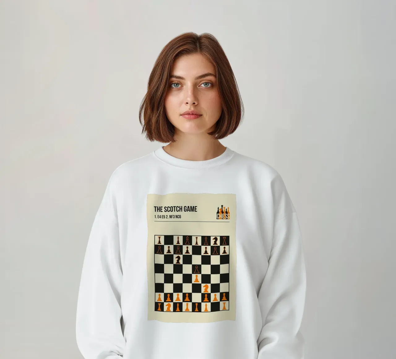 Scacchi Il gioco dello scotch felpa da HARU HARU