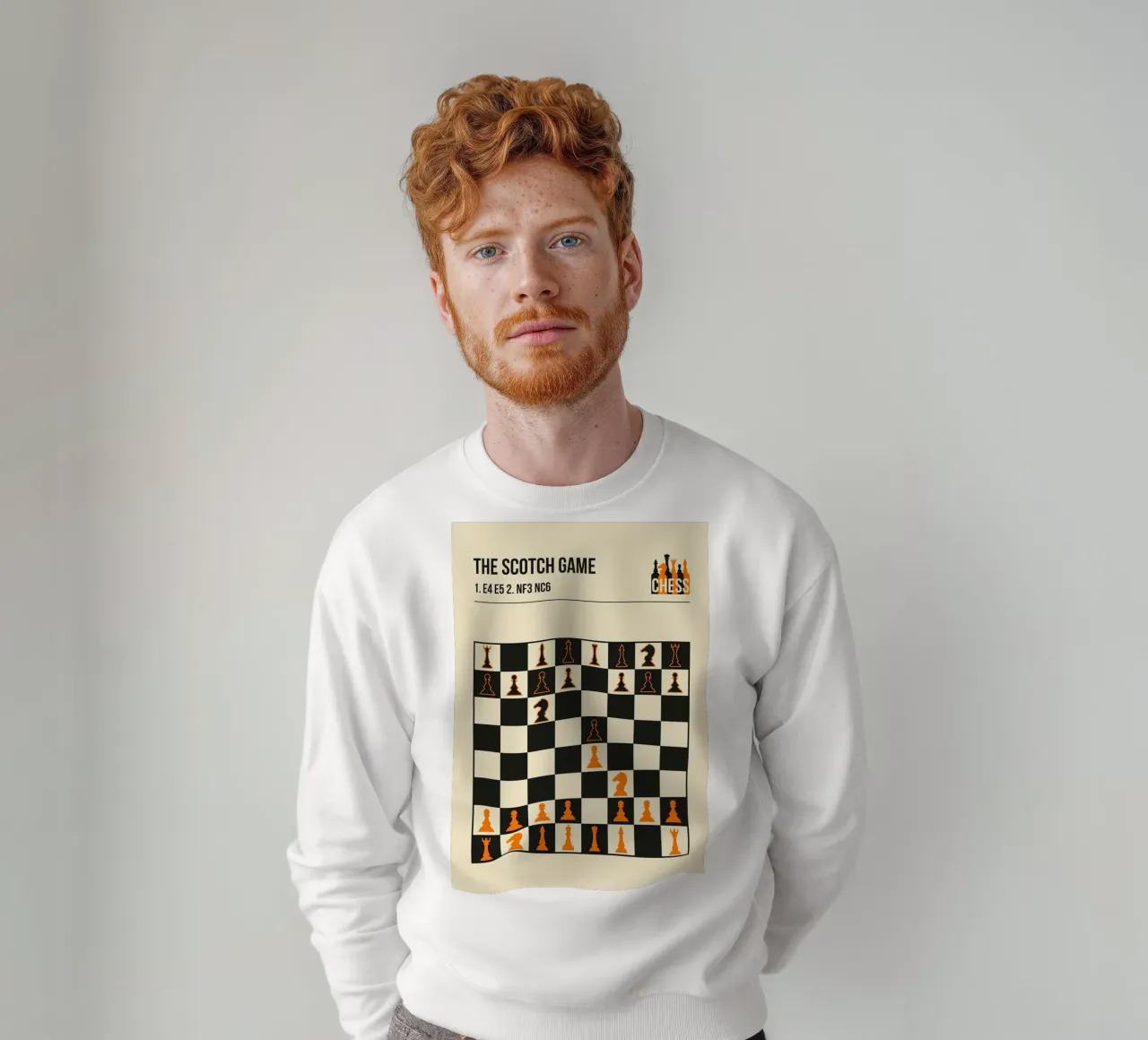 Scacchi Il gioco dello scotch felpa da HARU HARU