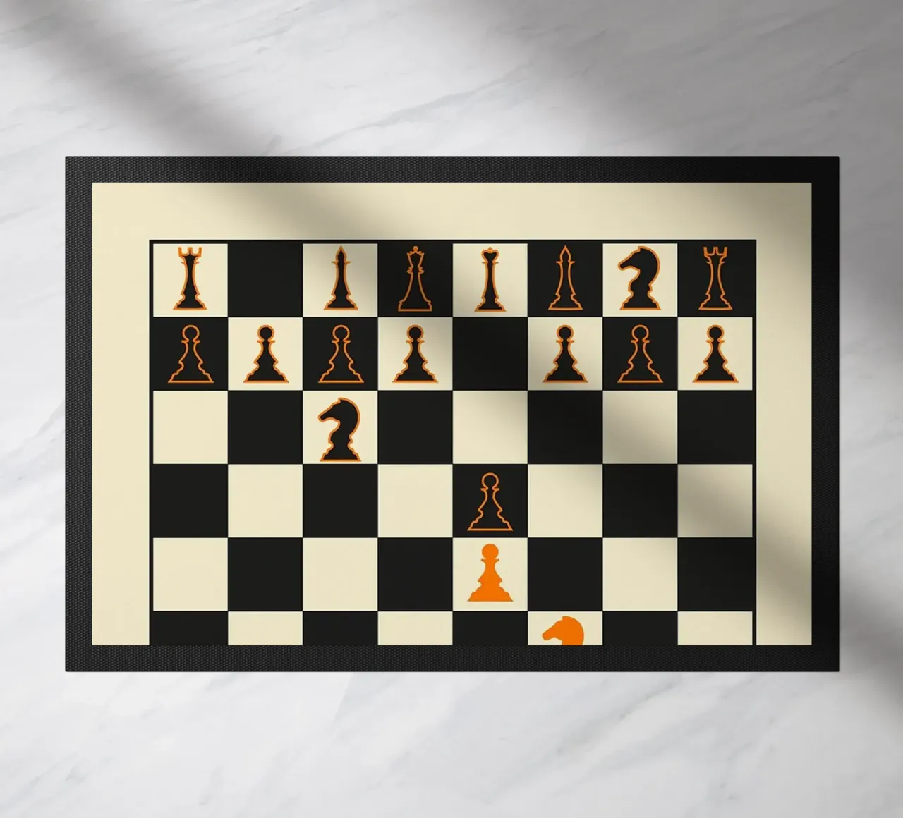 Scacchi Il gioco dello scotch zerbino da HARU HARU