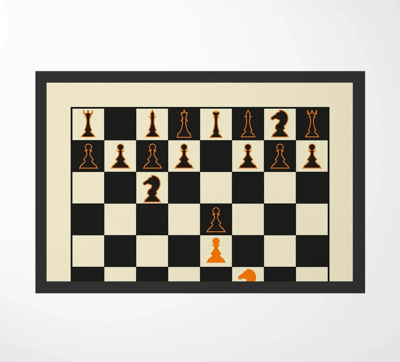 Scacchi Il gioco dello scotch zerbino da HARU HARU