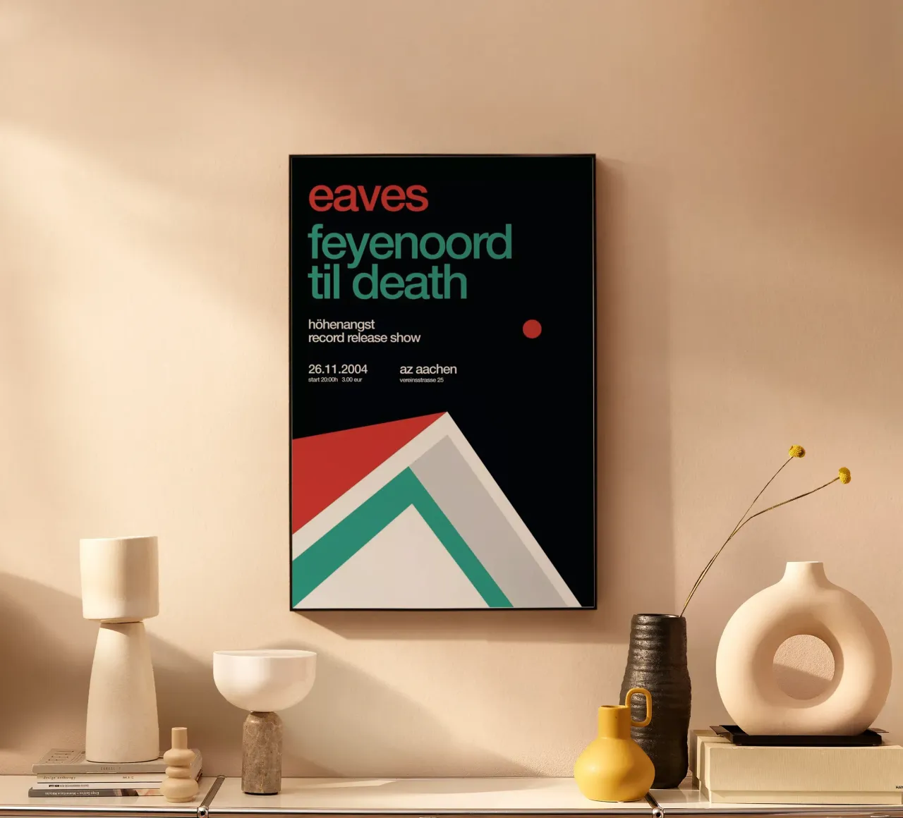 Eaves - Record Release Show alluminio dibond da Stephan Kochs