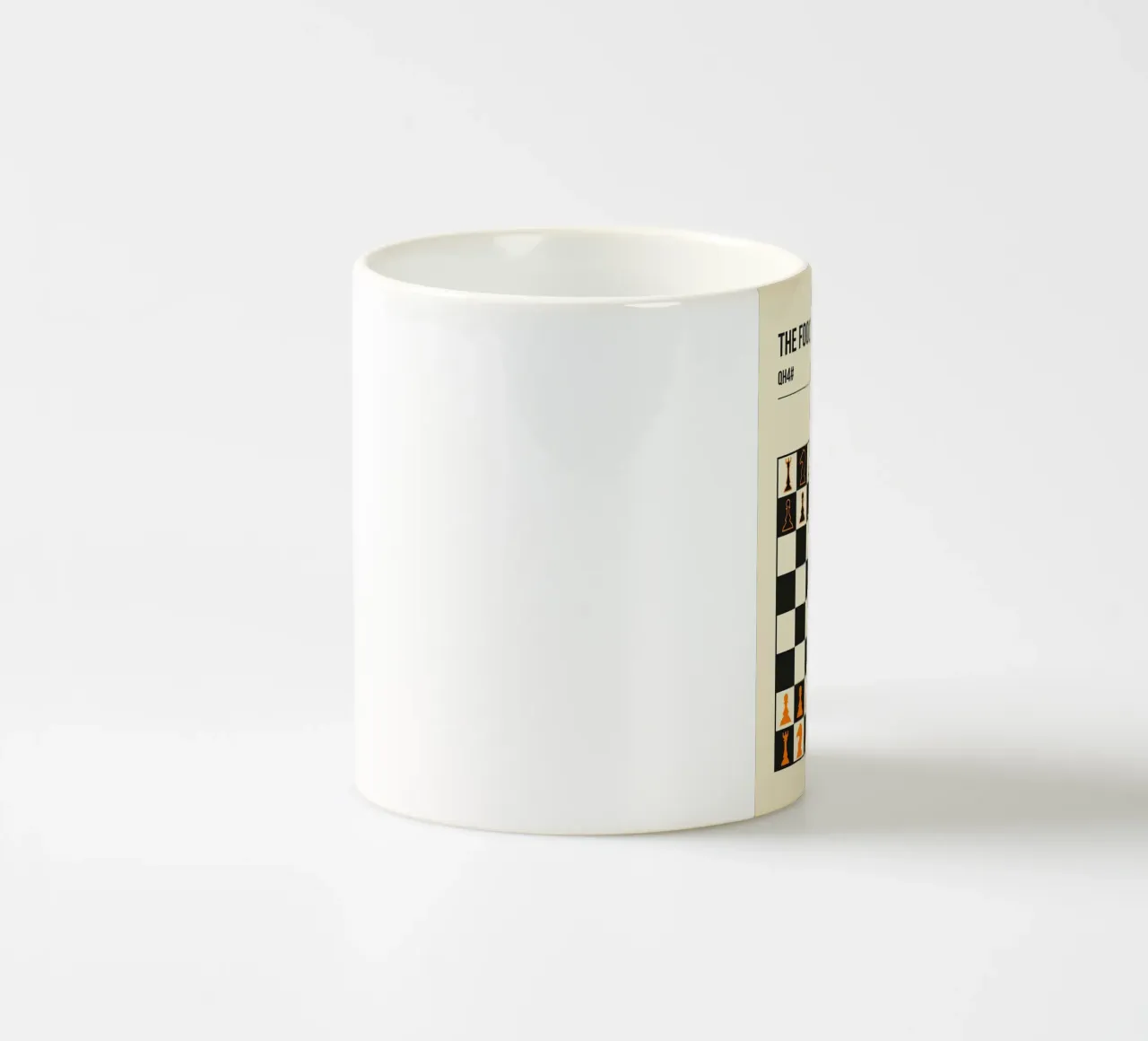 Gli scacchi del compagno dei matti tazza in ceramica da HARU HARU