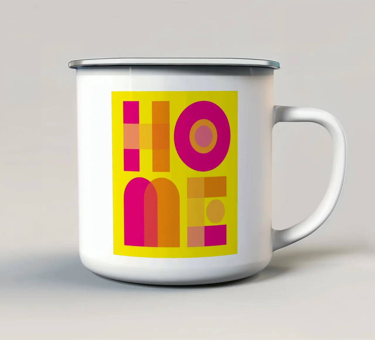 Home 03 tazza in smalto da Art Fart