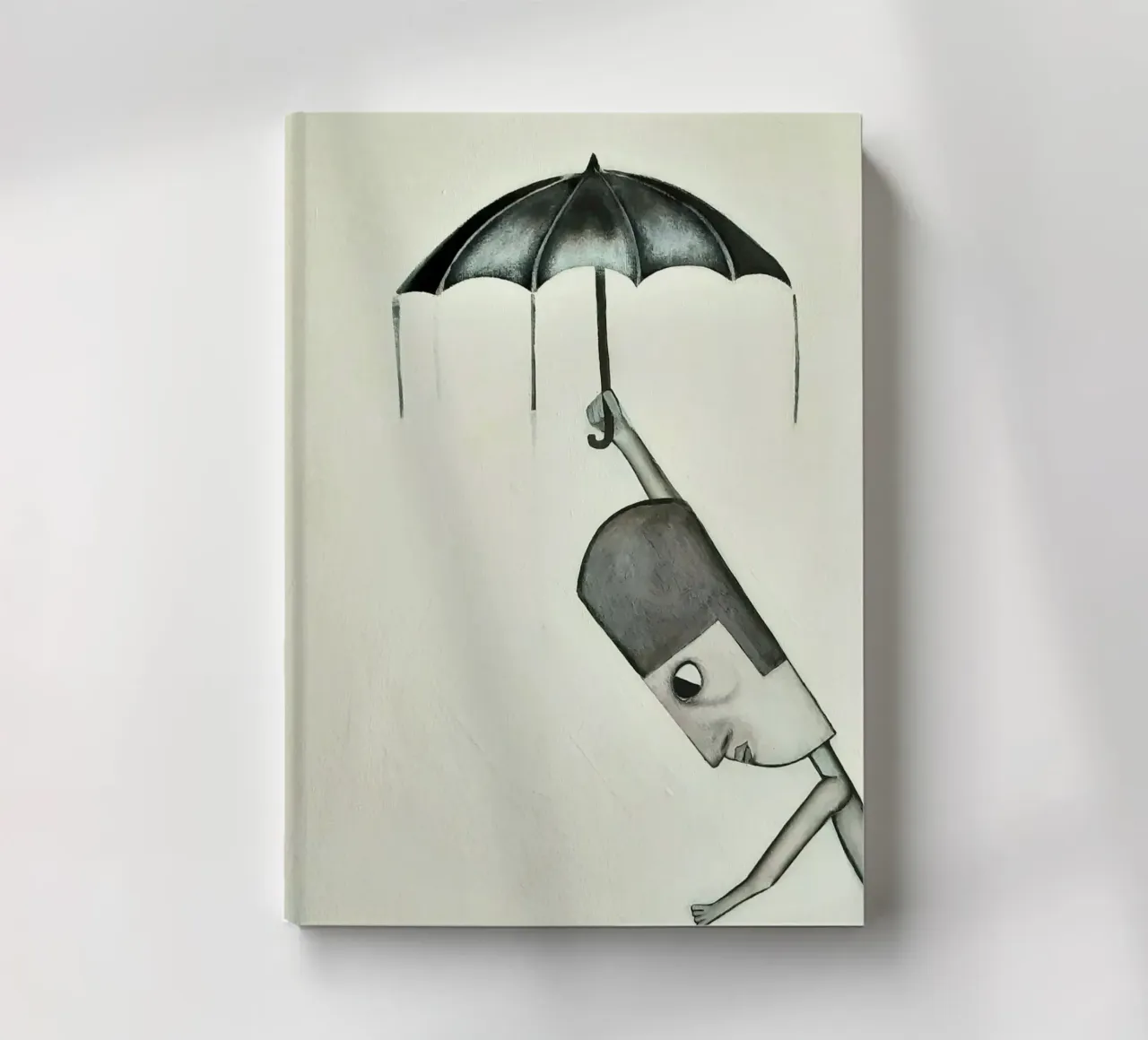 Man in the Rain ( detail) diario da Leslie Greenrod