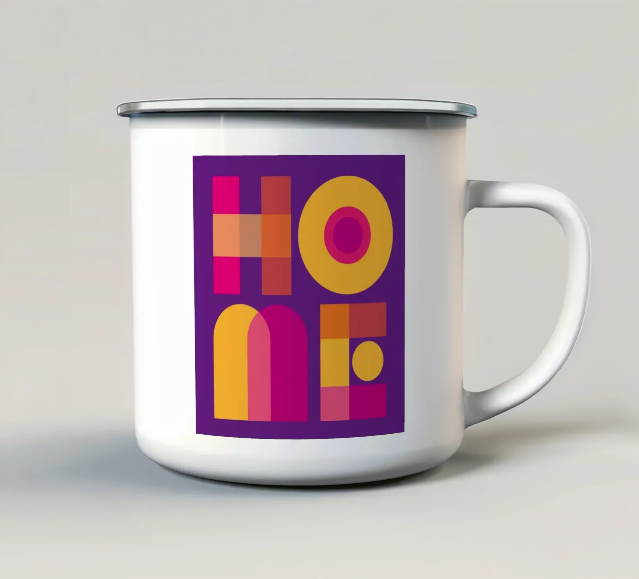 Home 04 tazza in smalto da Art Fart