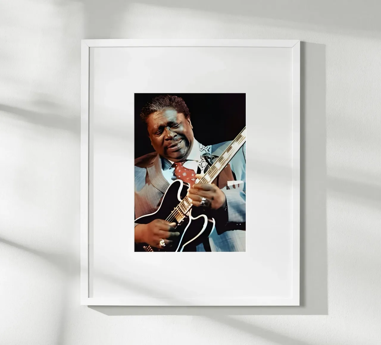 B.B King carta hahnemühle da The Poster Hub