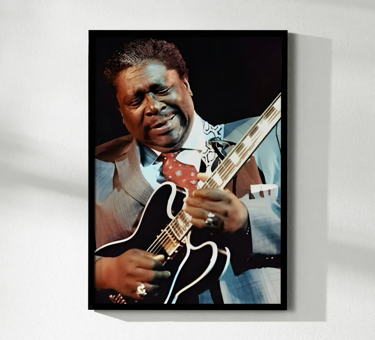 B.B King carta hahnemühle da The Poster Hub