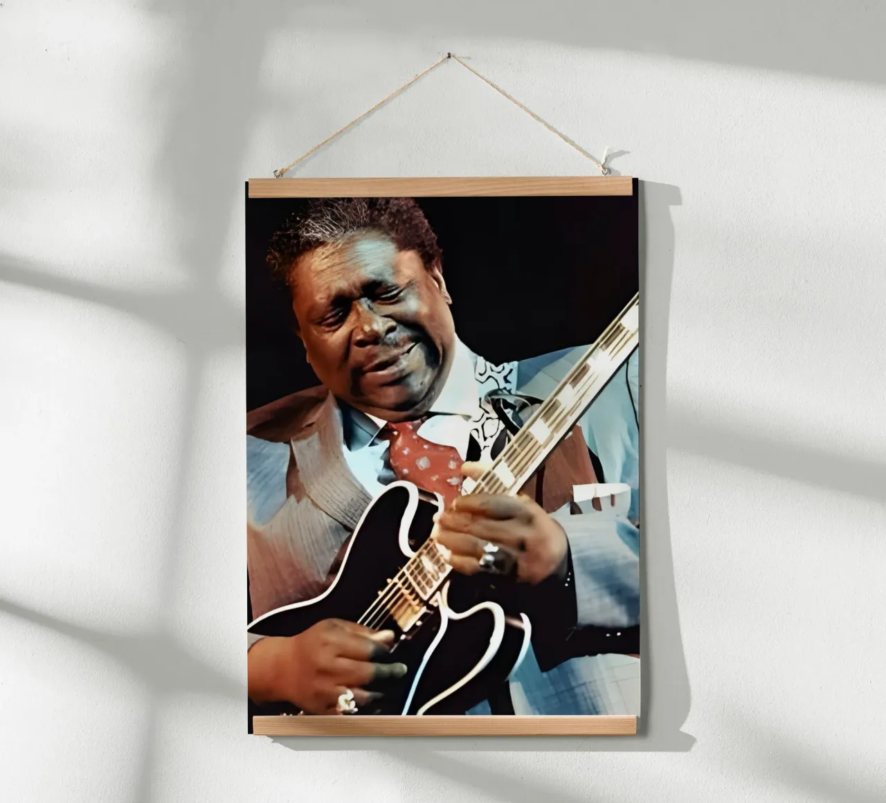 B.B King carta hahnemühle da The Poster Hub