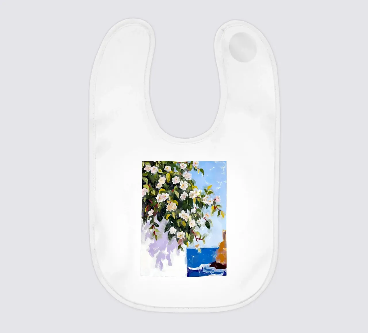 Dove i fiori incontrano il mare bavaglino da 83oranges
