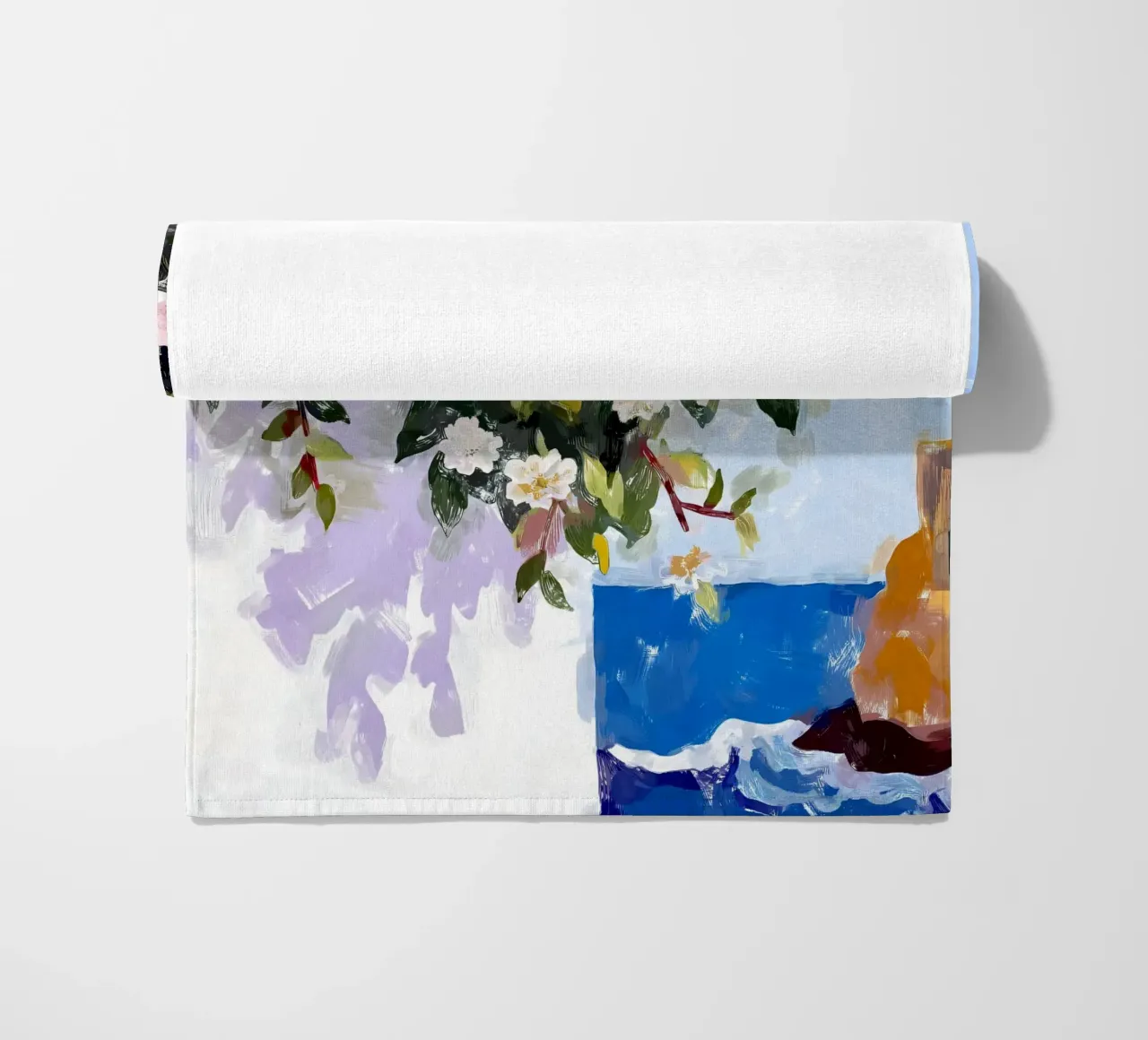 Dove i fiori incontrano il mare telo mare da 83oranges