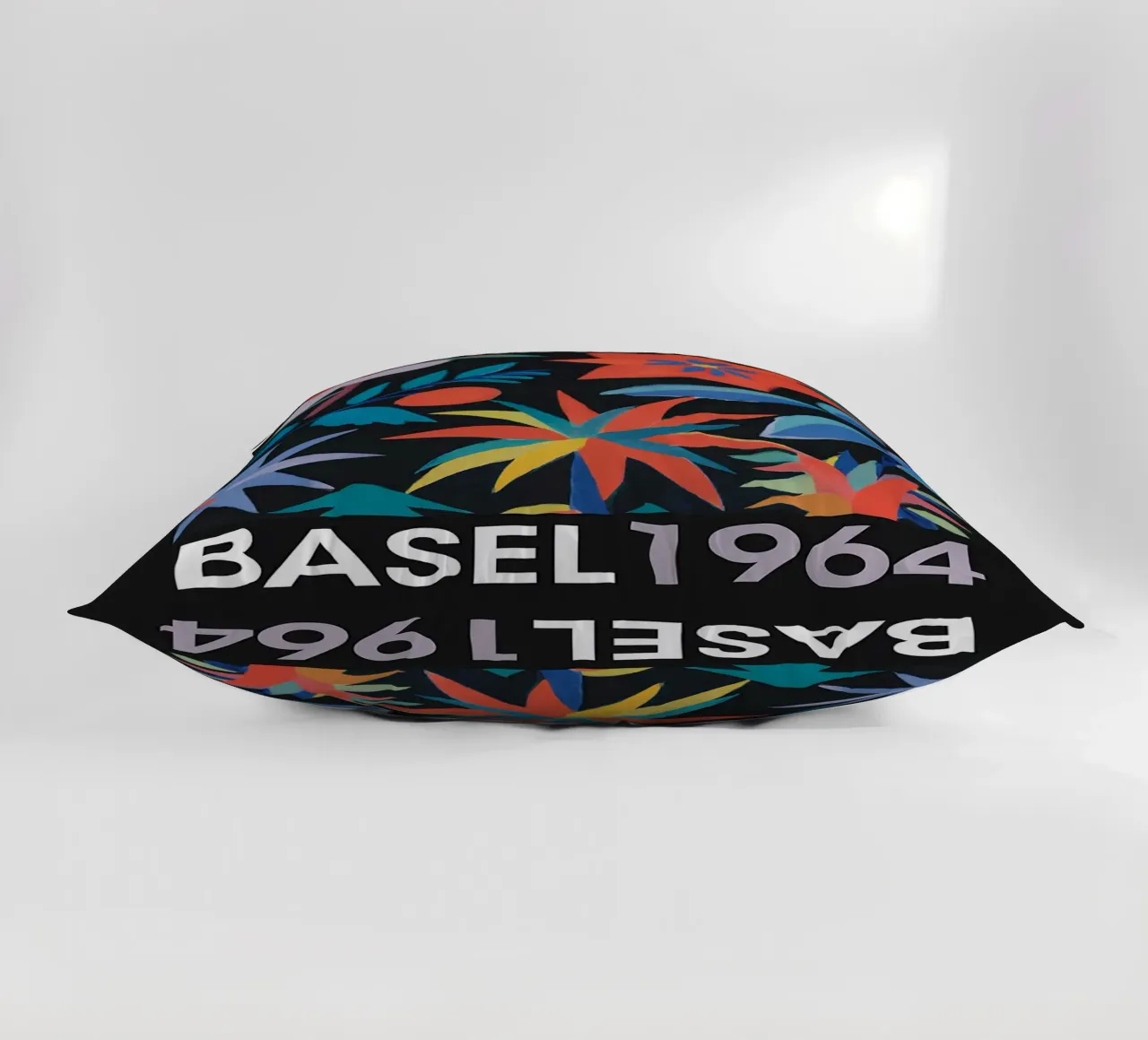 Poster natalizio di Basilea cuscino da ORION