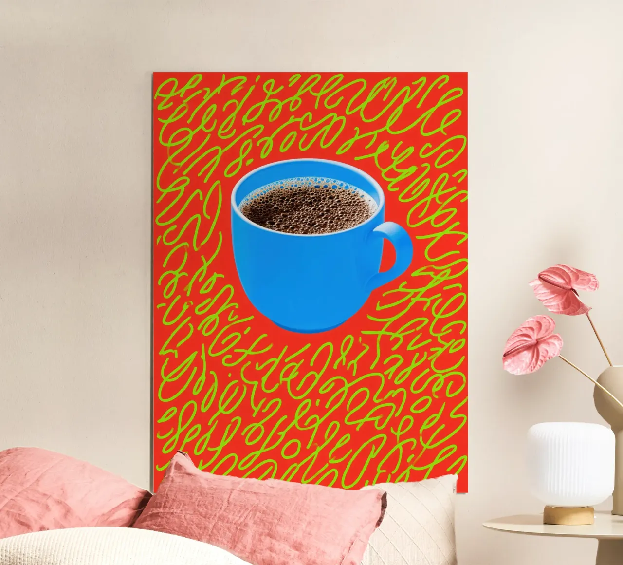 Caffè fresco e mantra della caffeina carta hahnemühle da Autofocus
