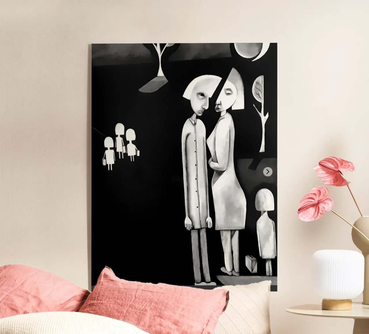 The Couple plexiglass da Leslie Greenrod